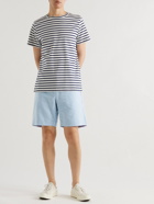 Orlebar Brown - Harrop Straight-Leg Linen and Cotton-Blend Shorts - Blue