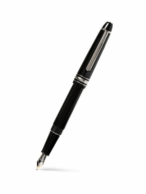 Photo: Montblanc - Meisterstück Classique Platinum-Plated and Resin Fountain Pen