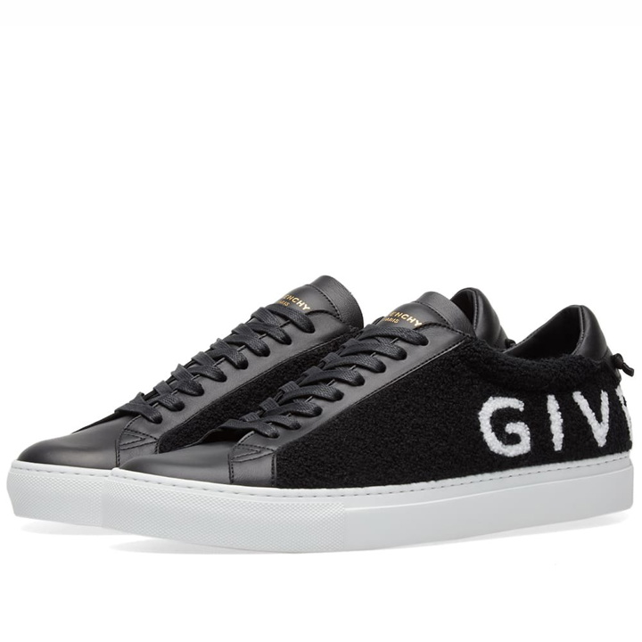 Photo: Givenchy Reverse Letters Towel Sneaker