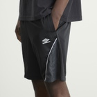 Umbro Men's Panelled Short in Black/Volcanic Ash/Brilliant White