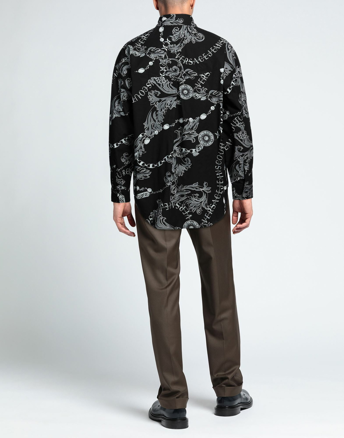 Versace Jeans Couture Mens Shirt in Black