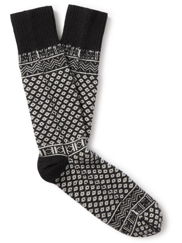 Photo: Anonymous ism - Jacquard-Knit Socks