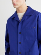 Valentino Garavani - VGold Cotton Shirt - Blue