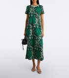 La DoubleJ Sporty Swing cotton jersey midi dress