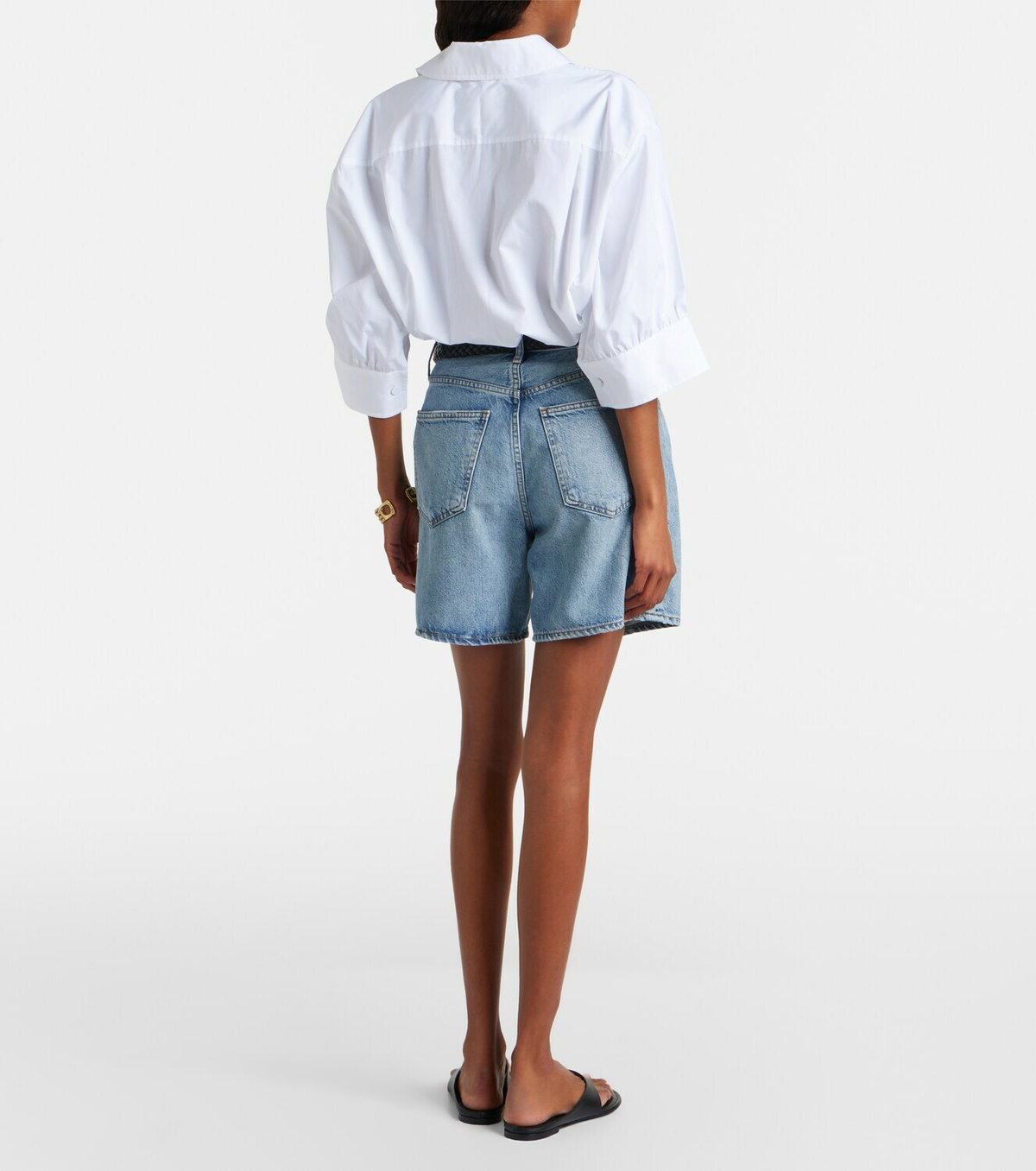 Agolde Dame denim shorts