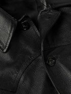 Kingsman - Full-Grain Leather Jacket - Black