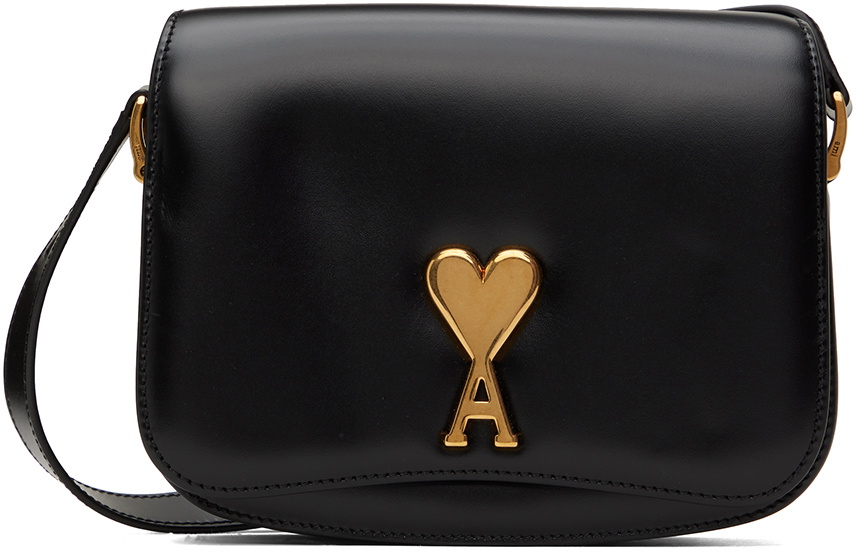 AMI Alexandre Mattiussi Black Small Paris Paris Bag