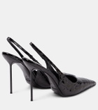 Paris Texas Lidia 105 leather slingback pumps