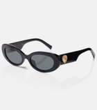 Dolce&Gabbana Devotion oval sunglasses