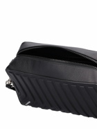 BALENCIAGA - Car Embossed Leather Toiletry Bag