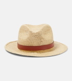Chloé x Borsalino embellished straw hat