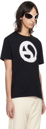 Acne Studios Black Graphic T-Shirt