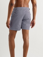 Orlebar Brown - Bulldog Maro Mid-Length Printed Swim Shorts - Blue
