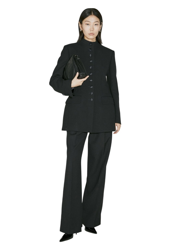 Photo: Dolce & Gabbana Long Single-Breasted Wool Cady Jacket