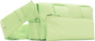 Bottega Veneta Green Padded Tech Cassette Bag