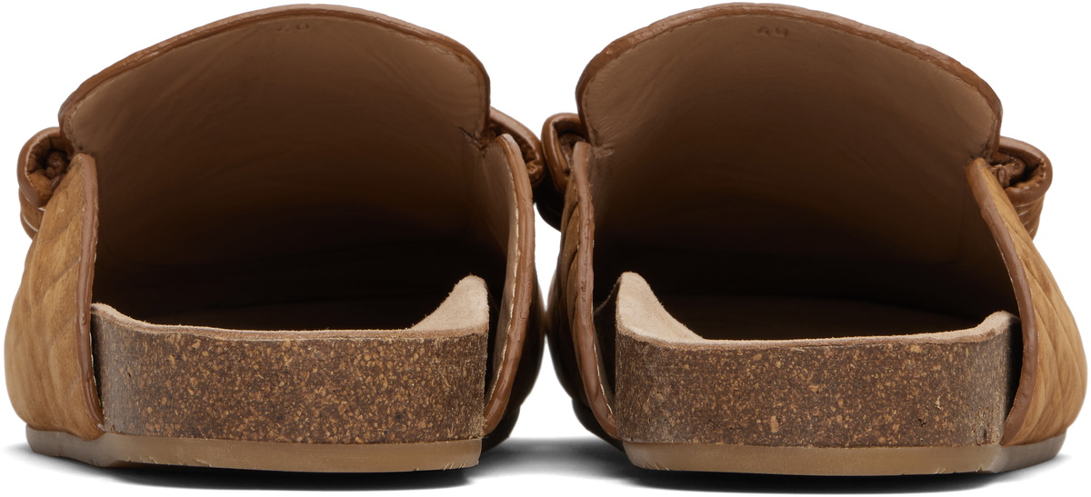 JW Anderson Tan Stitch Loafers