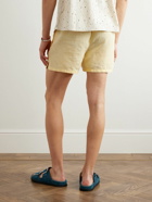Vilebrequin - Barry Straight-Leg Linen Shorts - Yellow