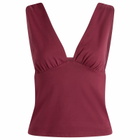 TALA Women's 365 Cupro Twist Vest in Port