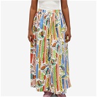 L.F. Markey Women's Isaac Skirt in Painted Paisley