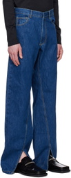 Bianca Saunders Navy Reverse 23 Jeans