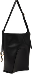 ALAÏA Black Hip Small Bucket Bag