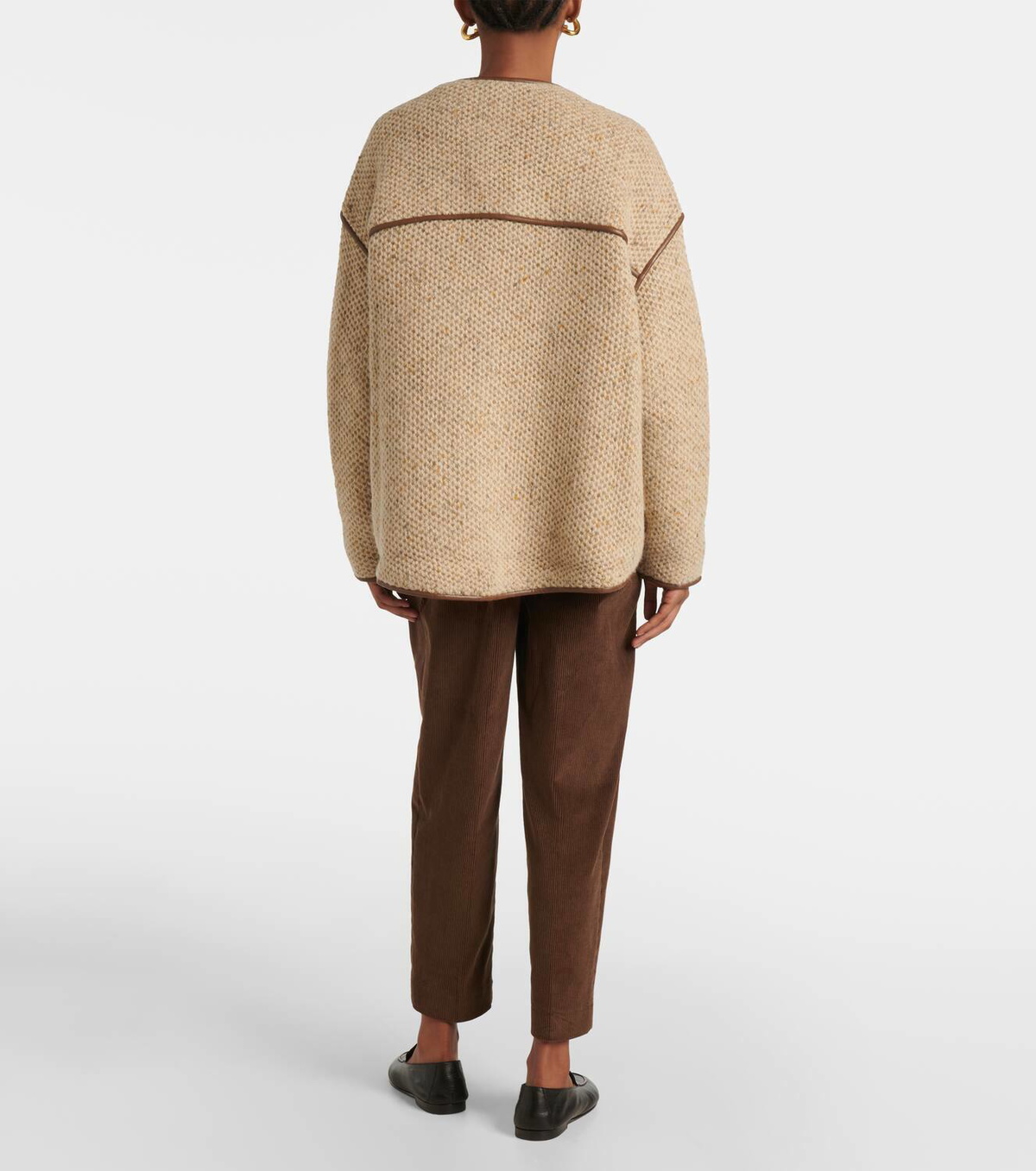 Altuzarra Medrano knitted wool-blend jacket Altuzarra
