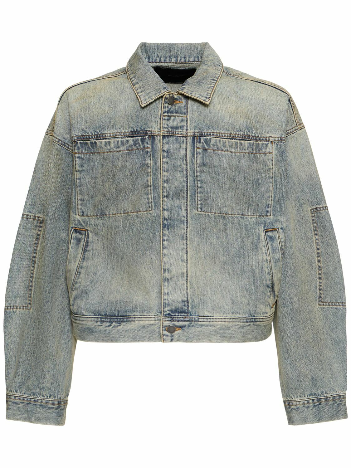 ENTIRE STUDIOS Gem Boxy Fit Denim Jacket Entire Studios