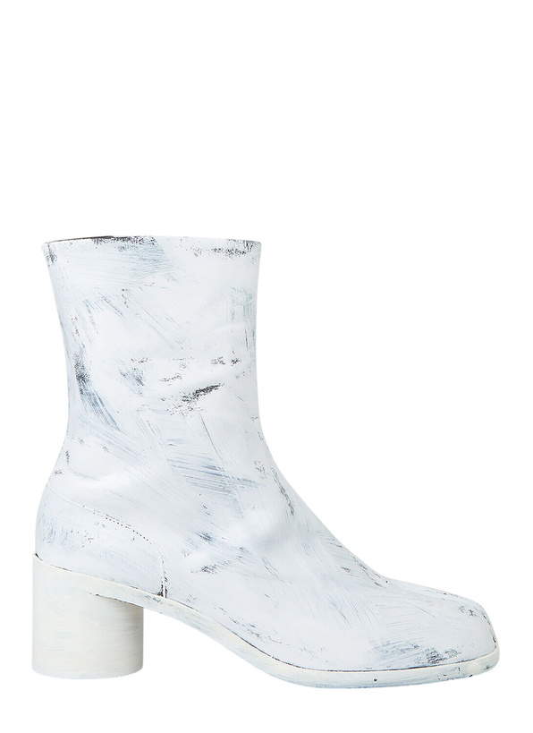 Photo: Maison Margiela Tabi Painted Ankle Boots