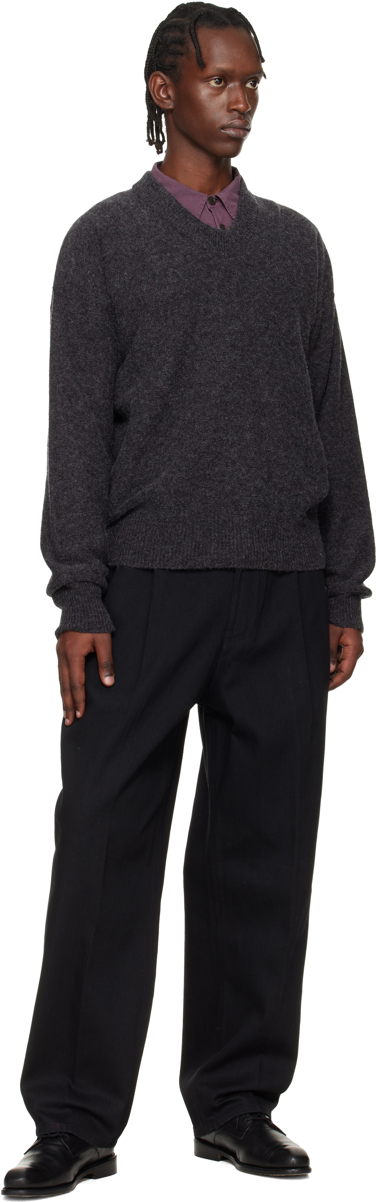Hugo Black Relaxed-Fit Jeans