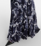 Erdem Floral voile gown
