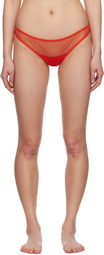 Yasmine Eslami Red Jeanne Thong