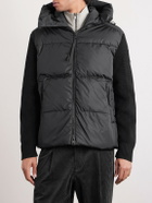 Canada Goose - HyBridge® Wool and Quilted Shell Hooded Down Jacket - Black