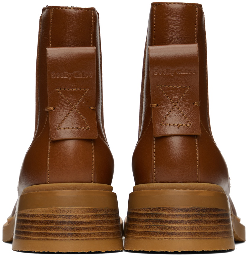 See by Chloé Tan Bonni Chelsea Boots