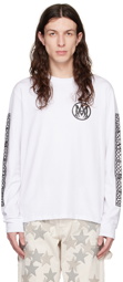 AMIRI White Ouija Board Long Sleeve T-Shirt