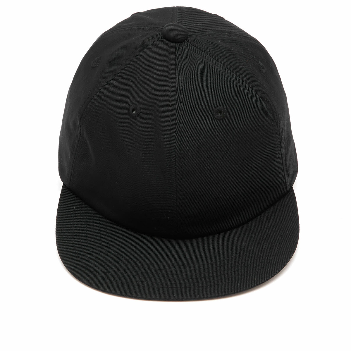DAIWA Men's Tech 6 Panel Twill Cap in Black 