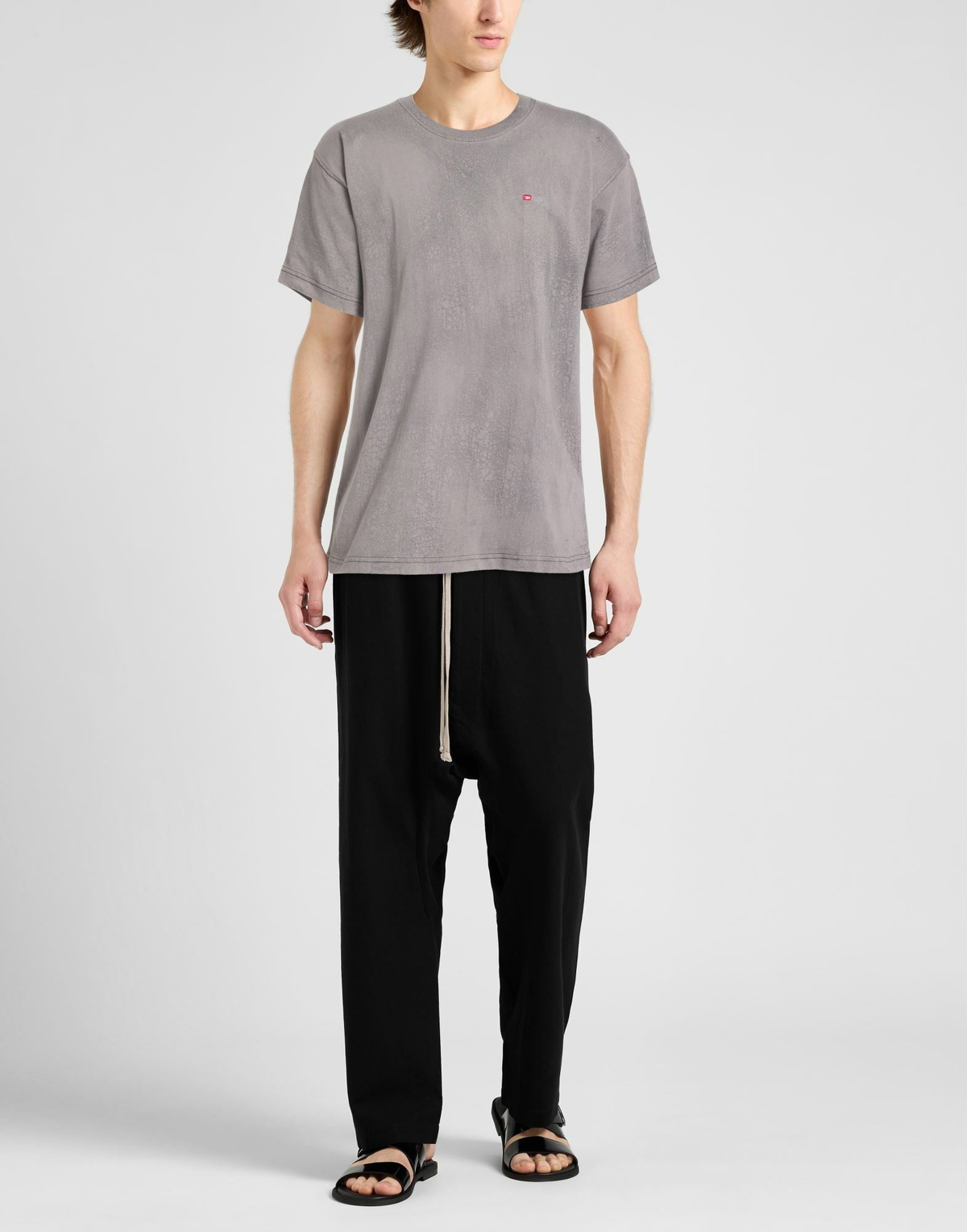 Diesel Mens T-shirt in Grey