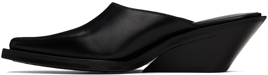 Ann Demeulemeester Black Xina Mules Ann Demeulemeester