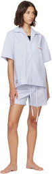 Entire Studios Blue S/S Pyjama Shirt