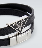 Prada Saffiano leather bracelet