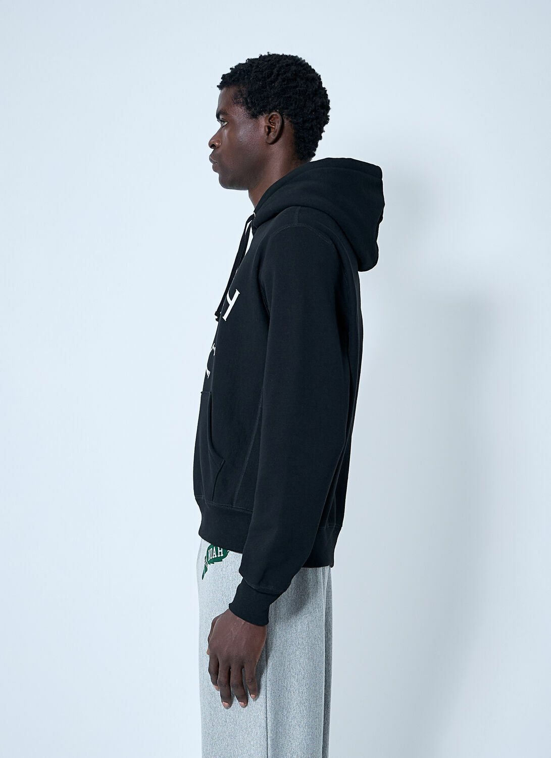 Noah Logo Motif Hooded Sweatshirt