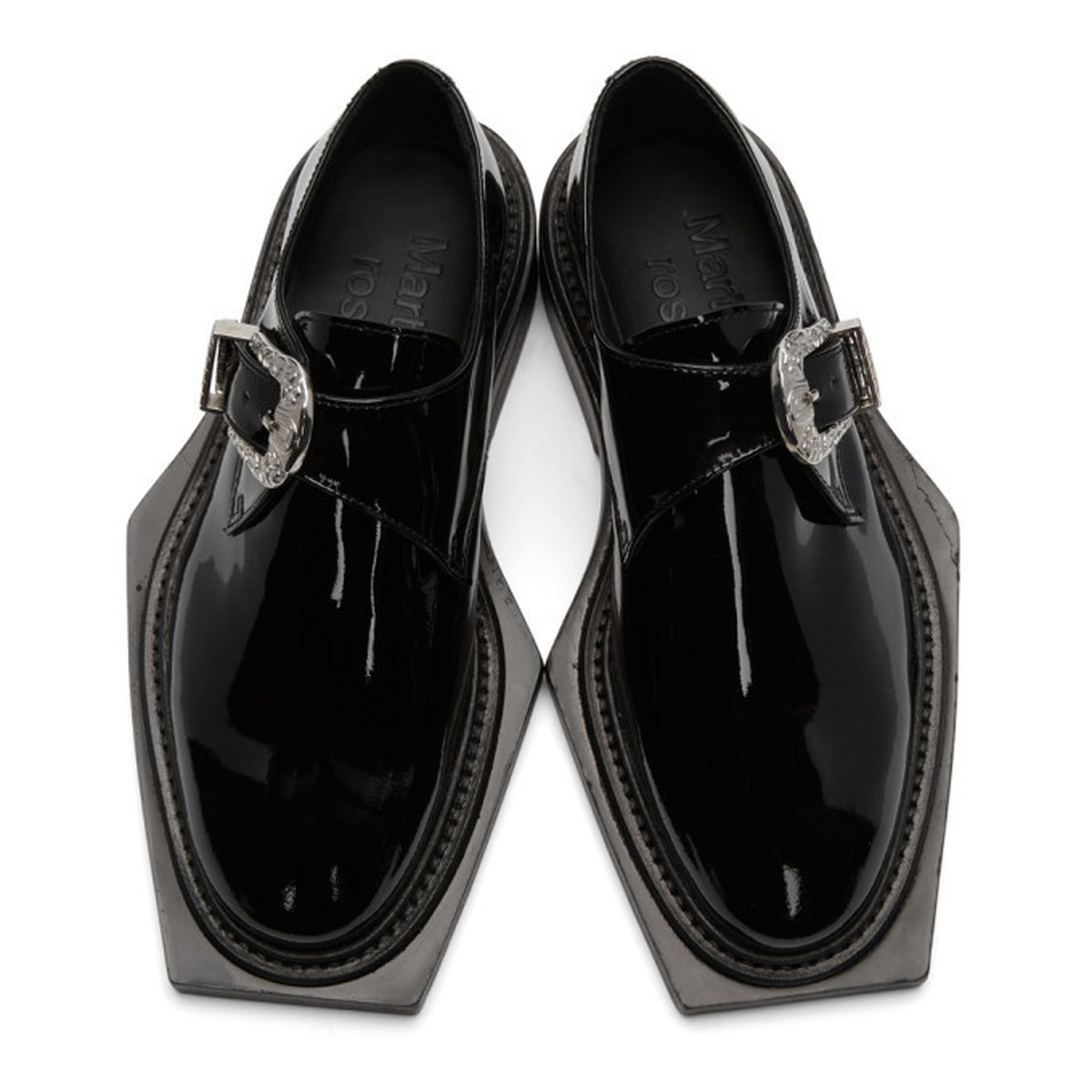 MARTINE ROSE, Brown Men's Laced Shoes