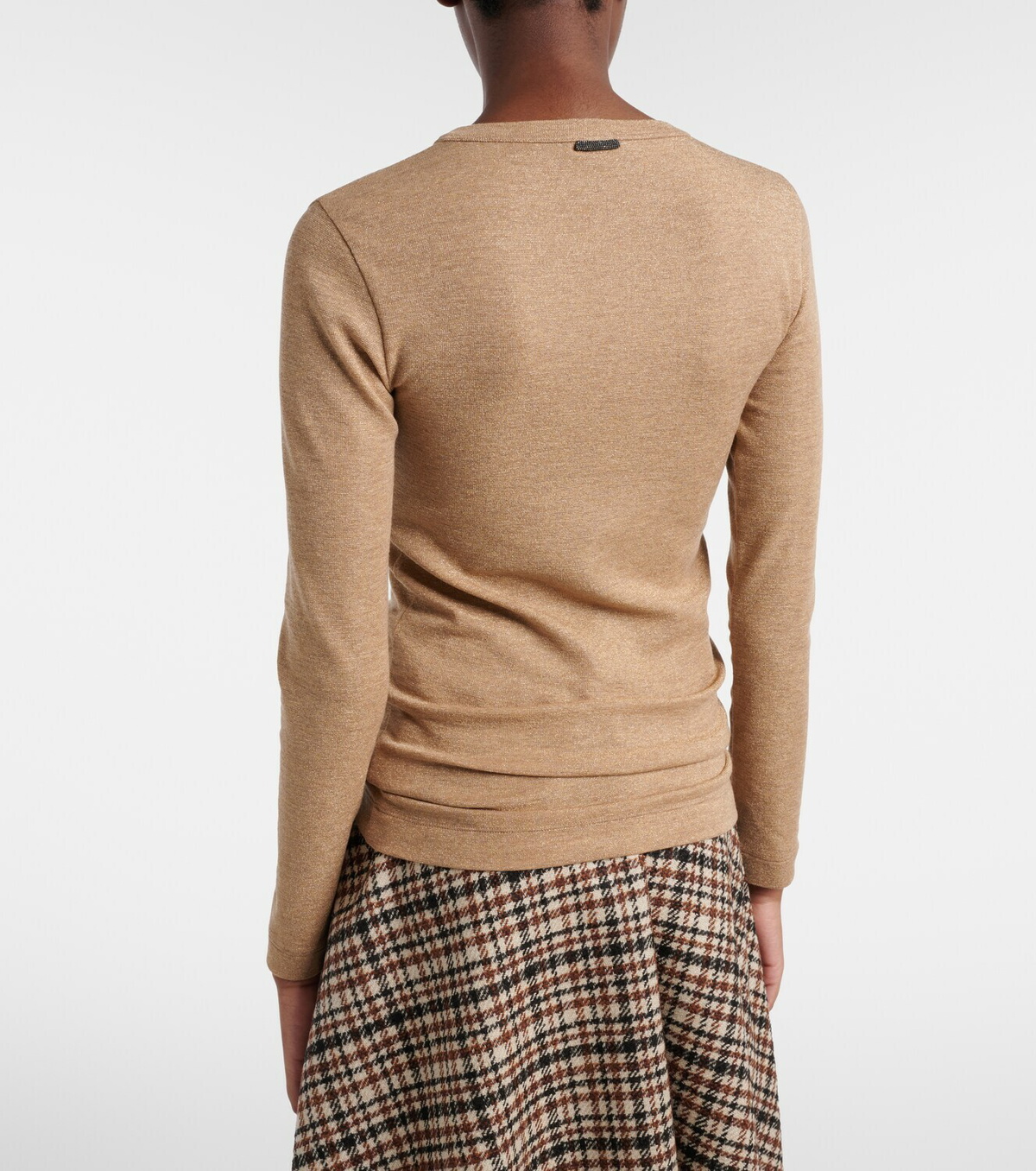 Brunello Cucinelli Monili wool-blend sweater