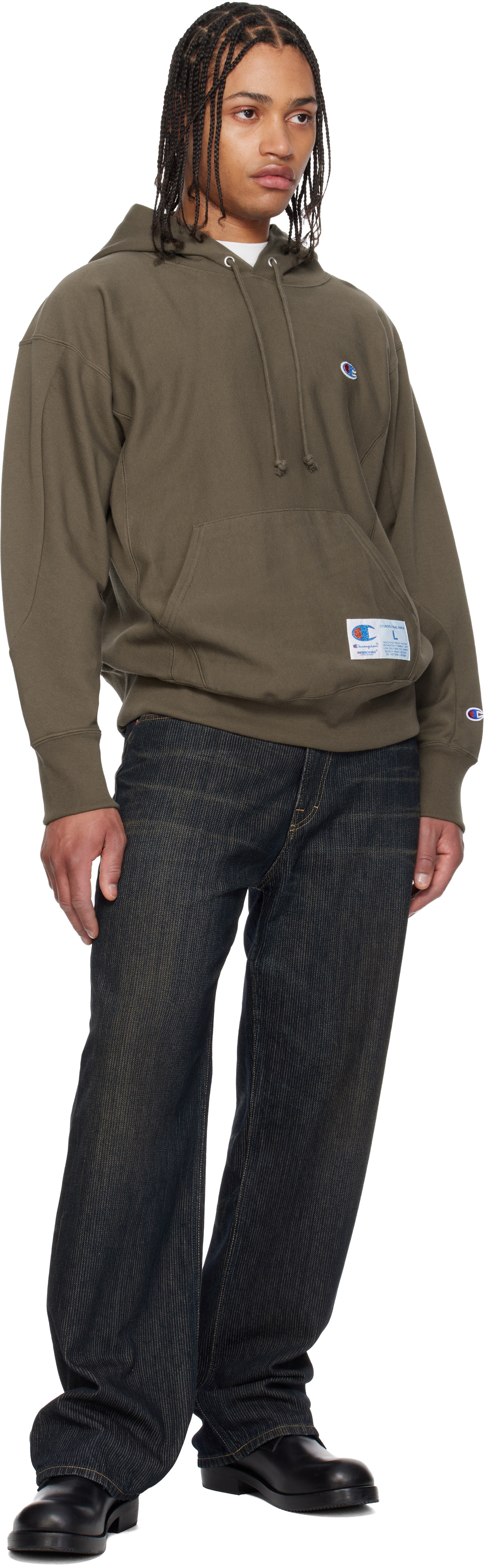 UNDERCOVER Khaki Champion Edition UC1F4802 Hoodie