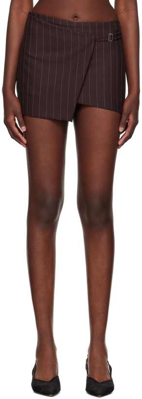 Photo: BEC + BRIDGE Brown Jade Miniskirt