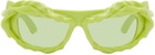 Ottolinger Green Twisted Sunglasses