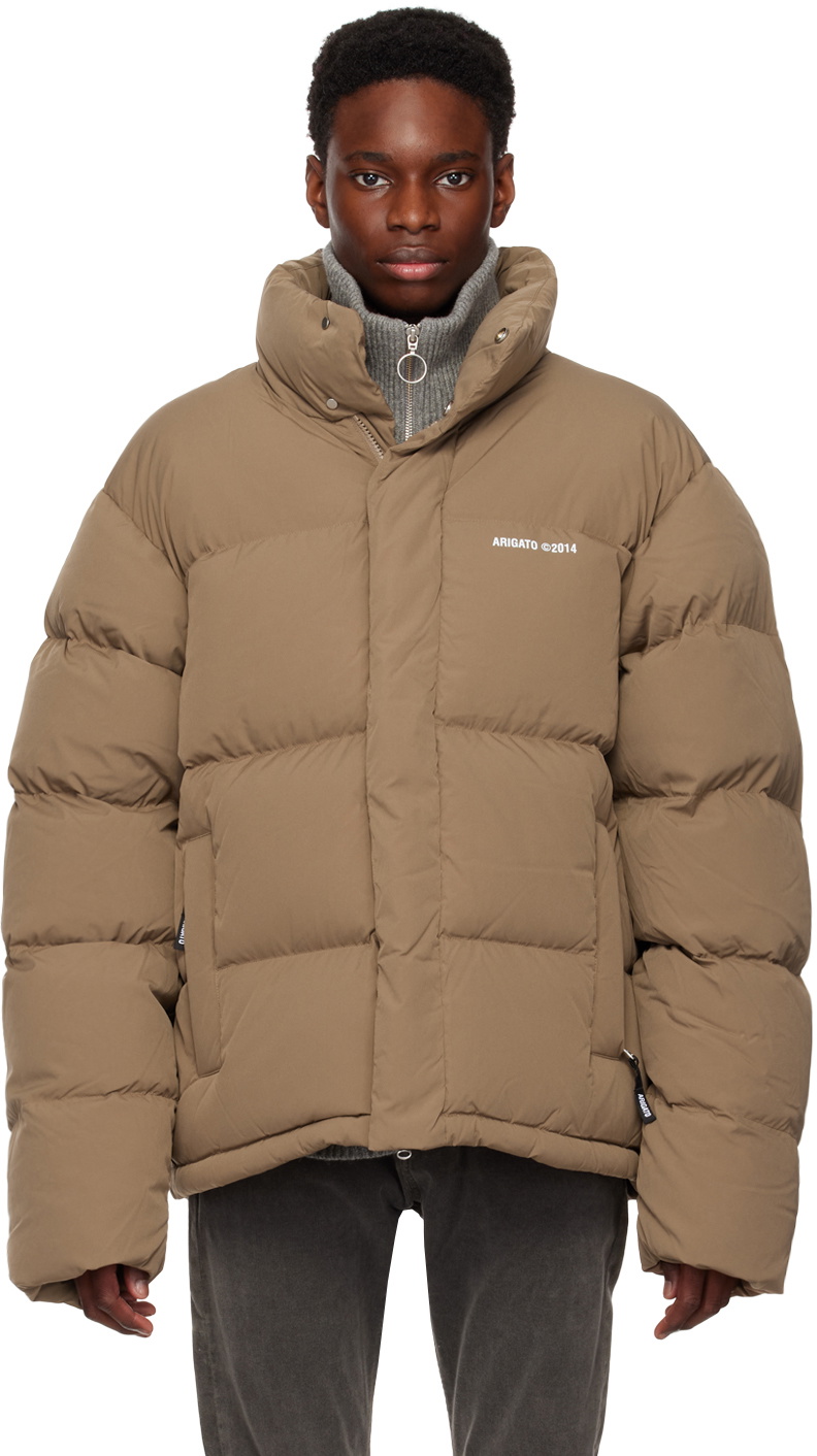 Axel Arigato Brown Halo Down Jacket