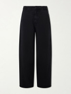 Amomento - Cotton Wide-Leg Jeans - Black