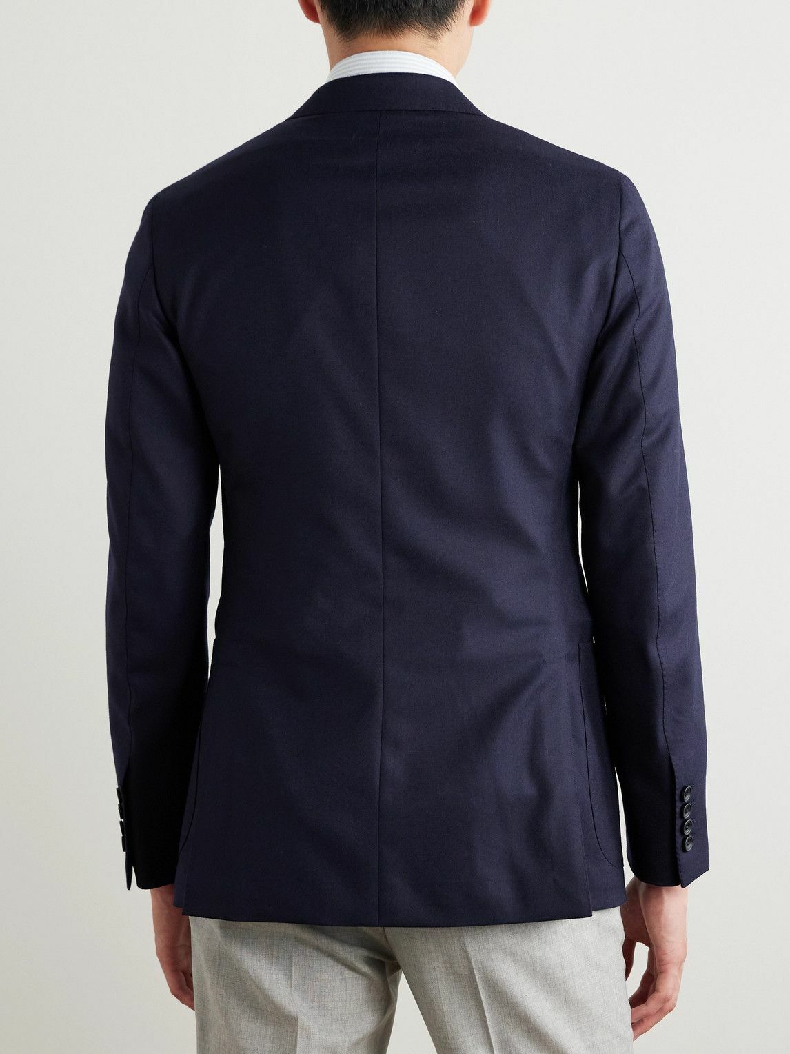 Kingsman - Slim-Fit Wool Blazer - Blue