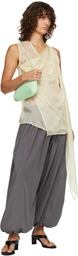 Belle Anna Yellow Vale Top