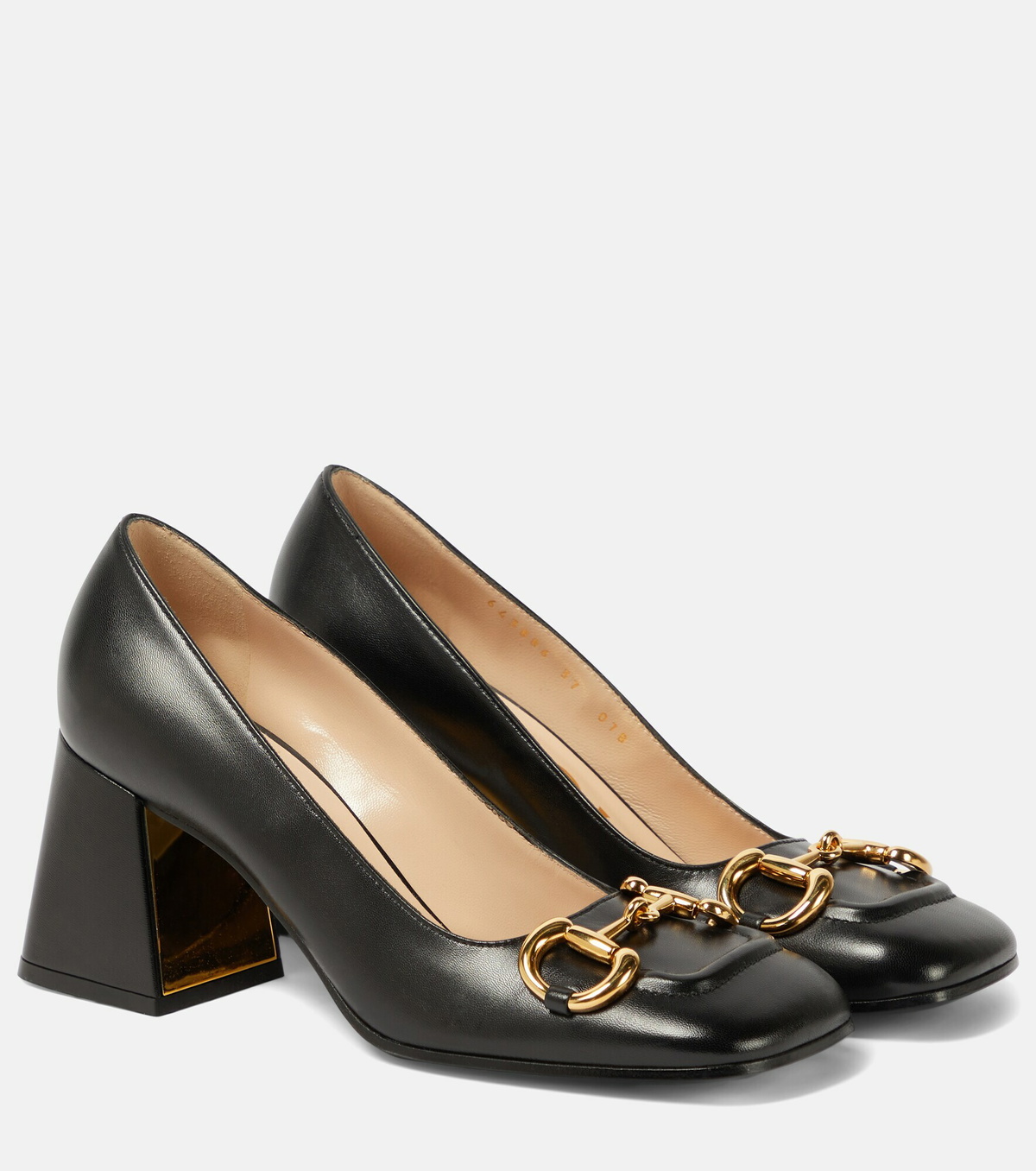 Gucci - Horsebit leather pumps Gucci